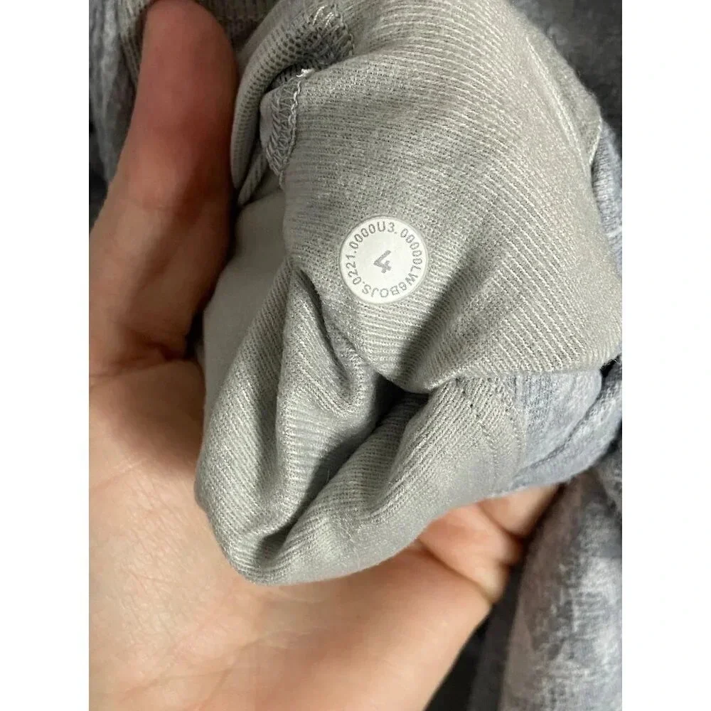 Lululemon Ready to Rulu Jogger Crop Speckle Spritz Jacquard Grey Silver Starligh